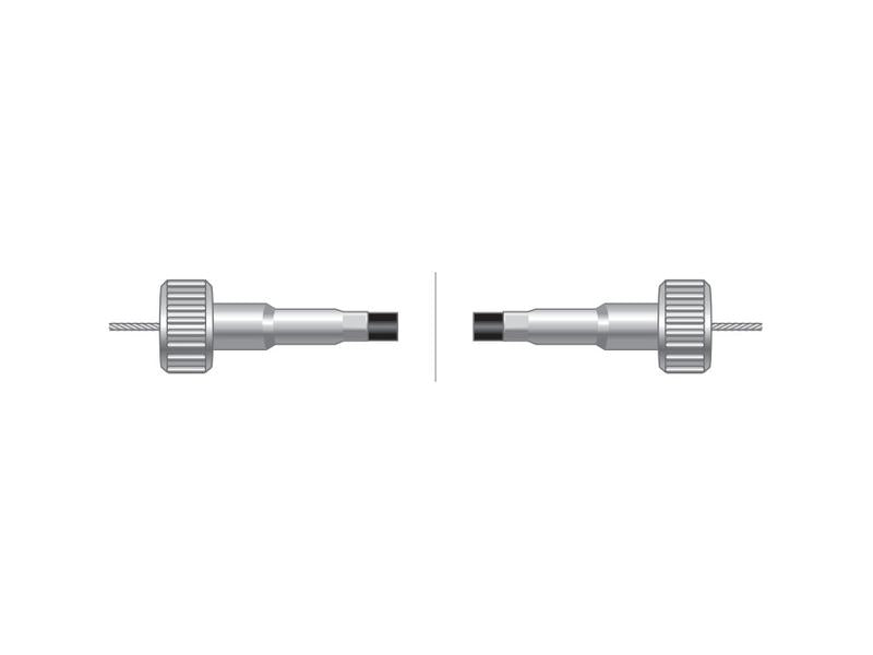 Bicha Conta horas - Comp: 1073mm, Comprimento externo do cabo: 1067mm. (S.57448)