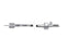 Bicha Conta horas - Comp: 1434mm, Comprimento externo do cabo: 1400mm. (S.57596)