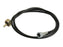 Bicha Conta horas - Comp: 1637mm, Comprimento externo do cabo: 1605mm. (S.57598)