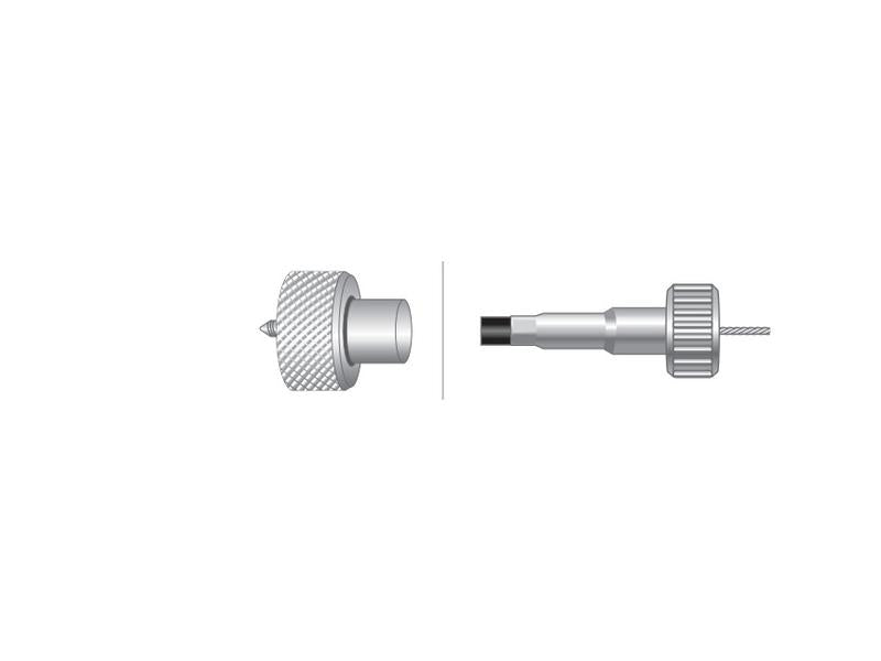 Bicha Conta horas - Comp: 1277mm, Comprimento externo do cabo: 1244mm. (S.57808)
