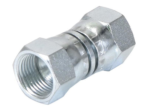 Adaptador hidráulico 3/4'' JIC Fêmea giratória x 3/4'' JIC Fêmea giratória (S.5794)