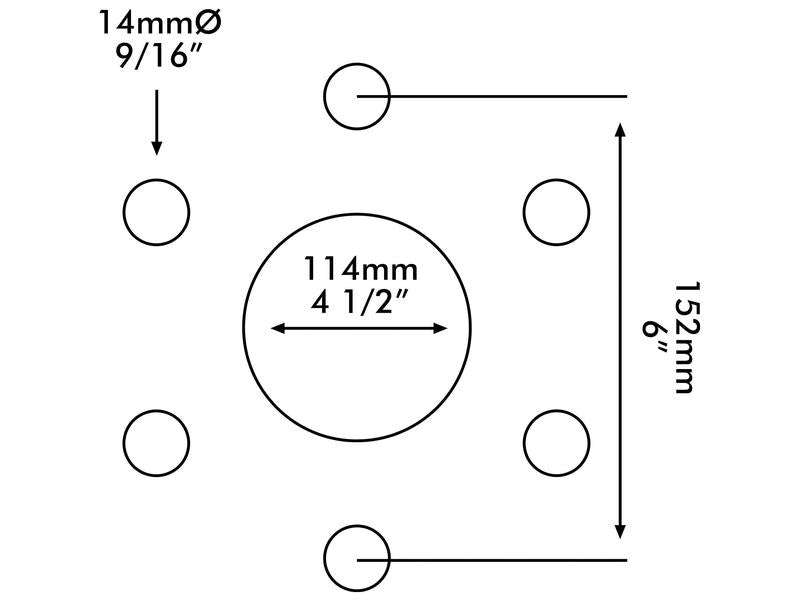 Jante, Tamanho da jante da roda: 5.5'' x 16''. (S.59045)