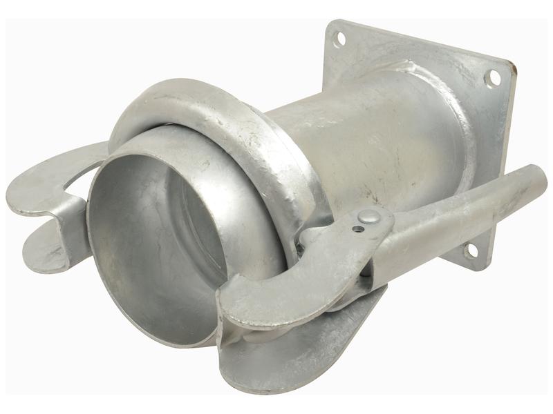 Acoplamento com brida - Longo - Macho 5'' (133mm) x 5'' (125mm) (galvanizado) (S.59436)