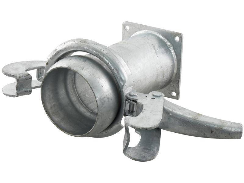 Acoplamento com brida - Longo - Macho 6'' (159mm) x 6'' (150mm) (galvanizado) (S.59437)