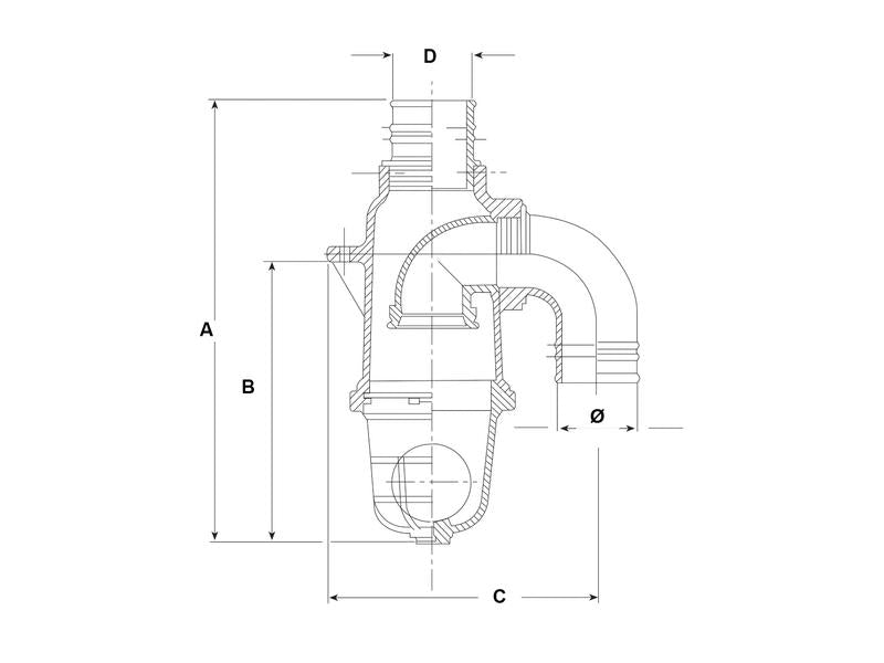 Válvula Ø80mm (S.59491)