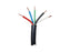 Cabo elétrico - 5 Núcleo, 1.5mm² Secção transversal do cabo, Preto (Comprimento: 50M) (S.5963)