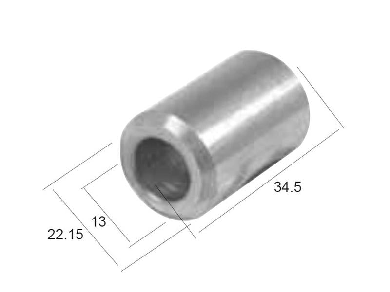 Casquilho ID: 13mm, D.Ext: 22.15mm, Comp: 34.5mm - para McConnel Aplicavel em: 7191054 (S.59793)