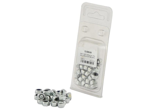 Porca auto bloqueio métrica, Tamanho da rosca: M6x1.00mm (DIN 985) (S.59849)