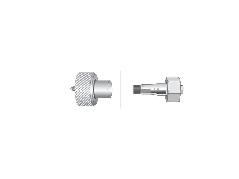 Bicha Conta horas - Comp: 1251mm, Comprimento externo do cabo: 1242mm. (S.62614)