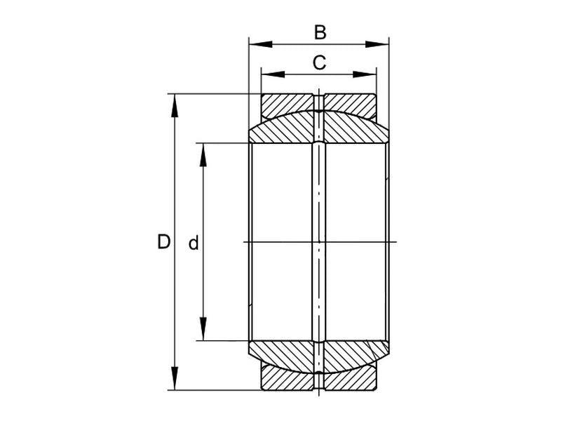 Rolamento (GE20DO-2RS) (S.62690)