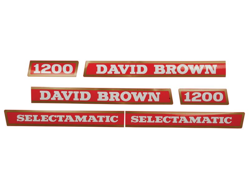 Kit Autocolantes 1200 - Selectamatic (S.63347)