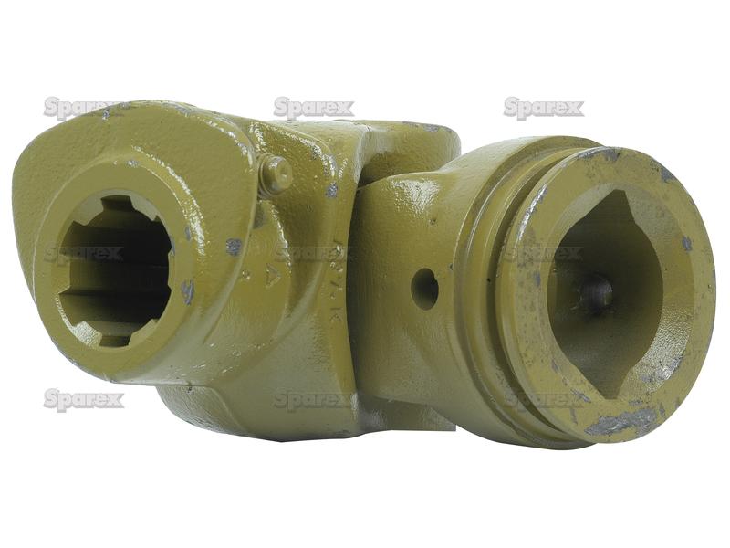 Cardan (Dimensão da cruzeta: 27 x 70mm) Tamanho: 1-3/8''-6 Estrias, Perfil de tubo: Limão, Tamanho do tubo: 48 x 41 x 3mm, Ref. de tubo: 1. (S.6427)