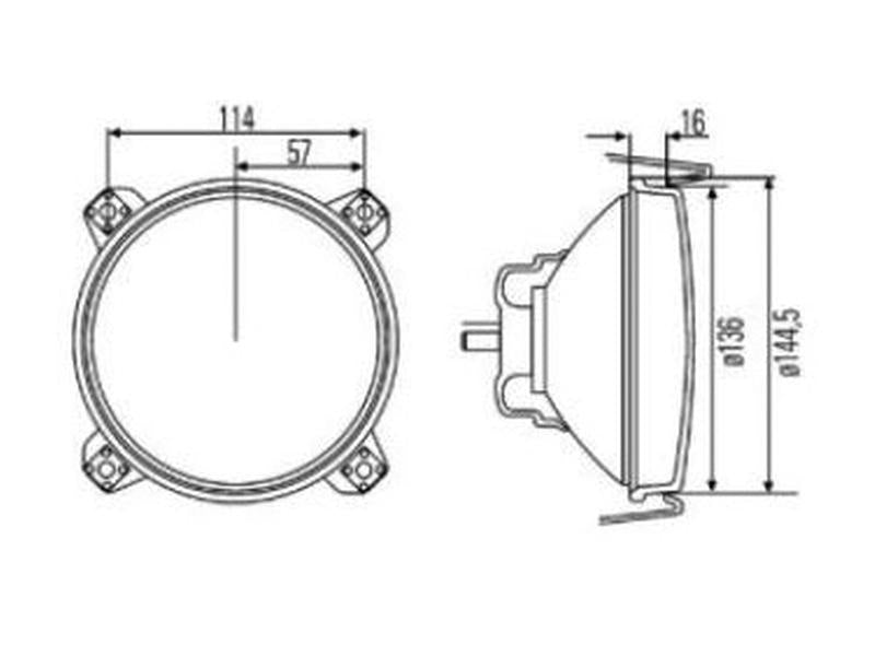Farol, Esq./Dt. Lado de condução Dt. (S.66149)