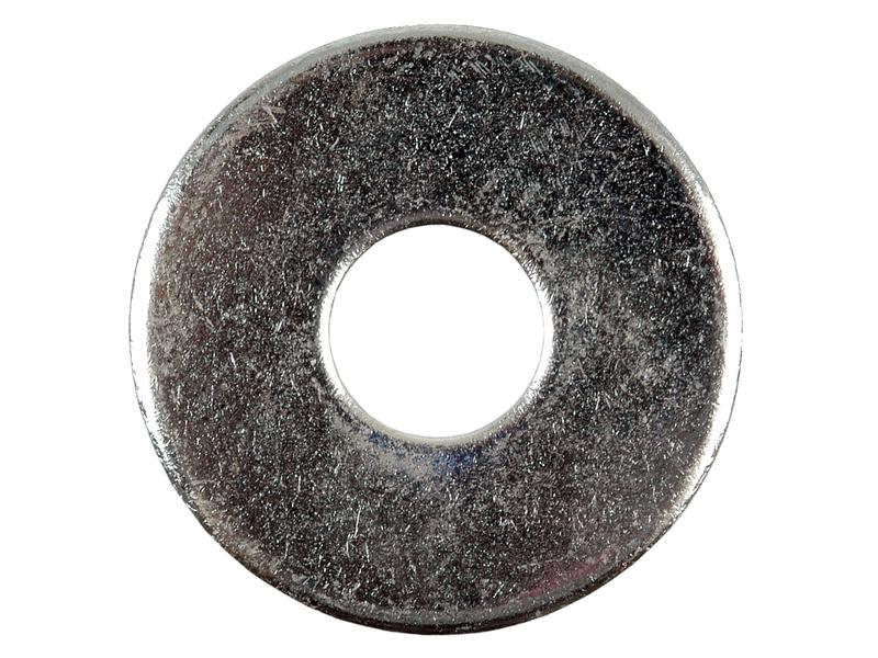 Anilha plana métrica de aba larga, ID: 16mm, D.Ext: 50mm, Espessura: 3mm (DIN or Standard No. DIN 9021A) (S.6878)