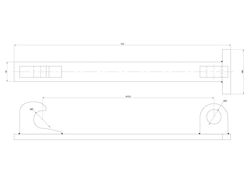 Suporte, para: Volvo BM, JCB (S.72553)
