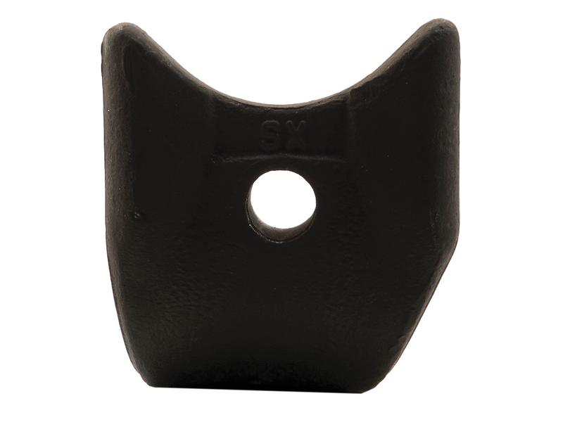 Faca para rototerra 110x25.5x318mm Esq.. Centros de orifícios emOrifício Ø 19.5mm. para Kuhn. Aplicavel em: 52596510C (S.74791)