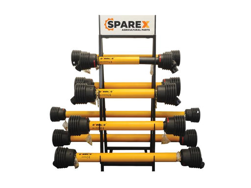 Expositor transmissões PTO - Eixos TF não fornecidos Preto (S.7559)