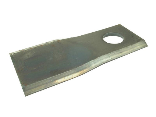 Faca - Twisted blade, top edge sharp - 107x45x4mm - Orifício Ø18.25mm - Esq. - para Kuhn, Fort, John Deere, New Holland Aplicavel em: 559.032.10 (S.77066)