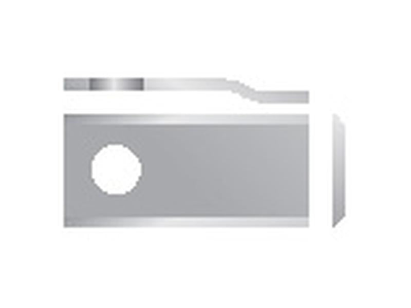 Faca - Stepped Blade - 98 x 40x3mm - Orifício Ø19mm - Esq./Dt. - para Galfre, Farendlose, Fort-Morra Aplicavel em: 98P CRANKED (S.77078)
