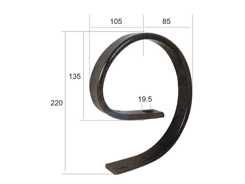 Mola 32x10mm (S.77118)