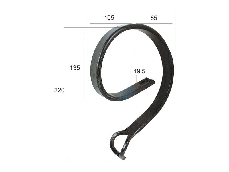 Mola 32x10mm (S.77119)