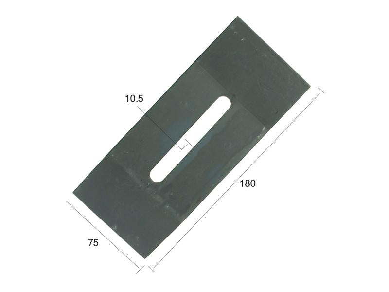 Prato raspador 180x75x4mm Aplicavel em: 52532300 (S.77259)