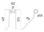 Mola - Dt. - Comp:401mm, Larg:102mm, Ø9mm - para Deutz-Fahr Aplicavel em: 06580648 (S.78069)