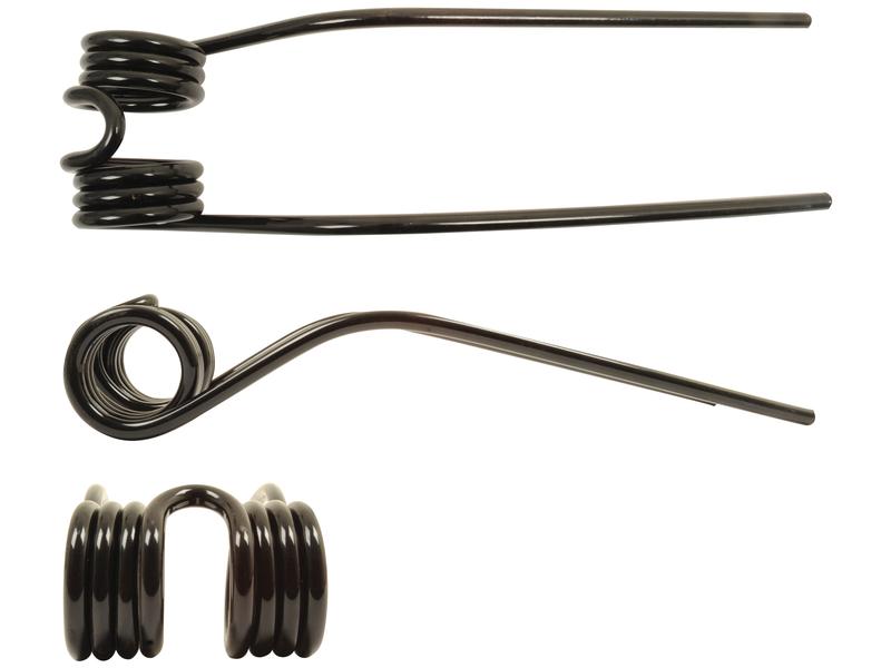 Mola - Esq./Dt. - Comp:378mm, Larg:96mm, Ø9mm - para Deutz-Fahr, Kverneland, Pottinger Aplicavel em: 06580456 (S.78077)