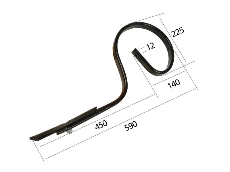 Mola Vibrocultor 32x12x590mm (S.78146)