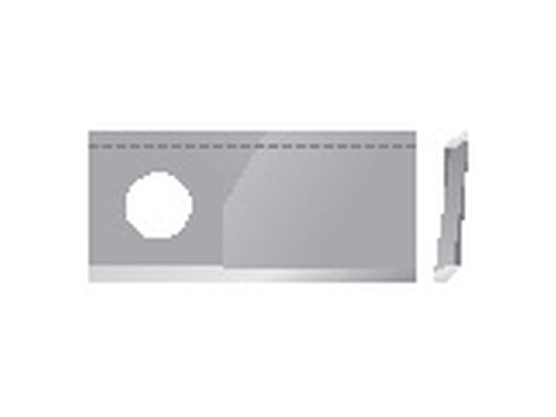 Faca - Faca torcida - 106x49x4mm - Orifício Ø19mm - Esq. - para Fella Aplicavel em: 122329 (S.78403)