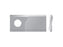 Faca - Twisted blade, bottom edge sharp & parallel - 100x48x3mm - Orifício Ø19mm - Dt. - para Niemeyer, Pottinger Aplicavel em: 570414 (S.78412)