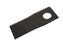 Faca - Faca torcida - 126x48x4mm - Orifício Ø20.5 x 23mm - Dt. - para Kuhn, Taarup, Agram, Kverneland Aplicavel em: 56110400 (S.78415)