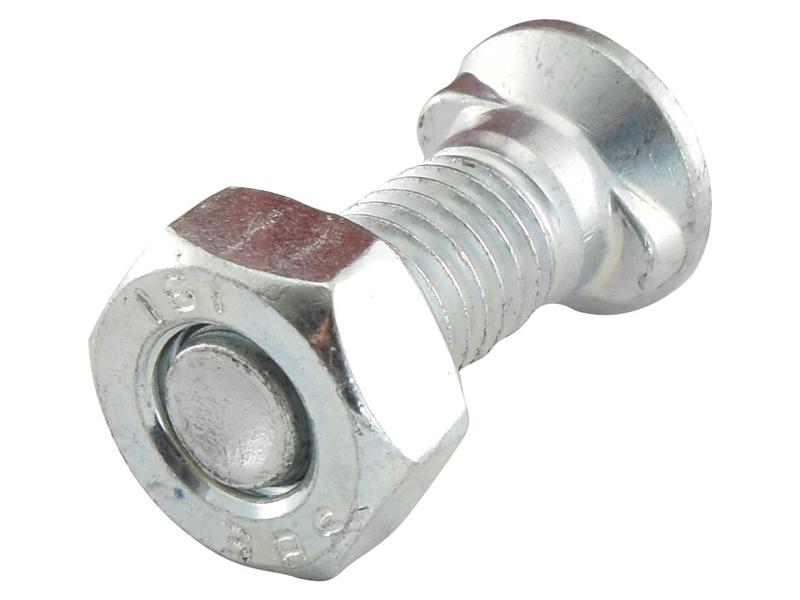 Parafuso c/porca - M12 x 50mm, Resistência à tração 8.8 (25 un. Caixa) (S.78809)