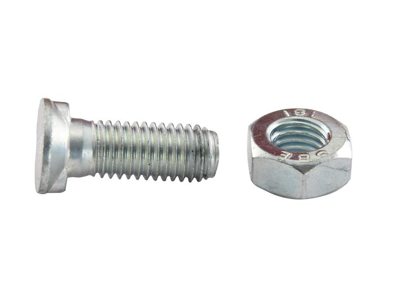 Parafuso c/porca - M12 x 50mm, Resistência à tração 8.8 (25 un. Caixa) (S.78809)
