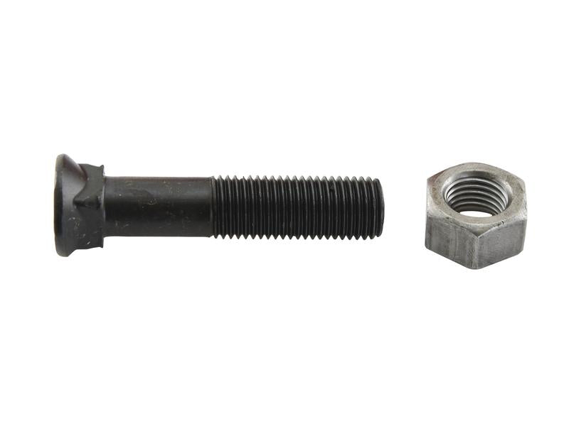 Parafuso c/porca - M10 x 60mm, Resistência à tração 8.8 (25 un. Caixa) (S.78814)