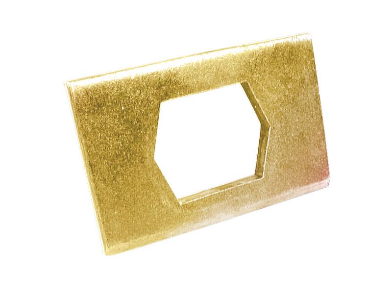 Placa de estrume 102mm x 64mm para Howard Aplicavel em: 68624 (S.78865)