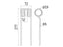 Mola Comp:275mm, Larg:75mm, Ø5.9mm - para Gustin Aplicavel em: 627662 (S.78941)
