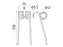 Mola - Esq./Dt. - Comp:178mm, Larg:75mm, Ø5.5mm - para Carraro Aplicavel em: 30500015 (S.78986)