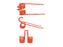 Mola - Esq./Dt. - Comp:178mm, Larg:75mm, Ø5.5mm - para Carraro Aplicavel em: 30500015 (S.78986)