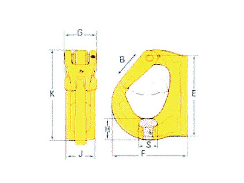 Fecho de soldar 2T (S.791601)