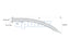Bico - curvo 400mm, (Redondo) Aplicavel em: 25440 (S.79229)