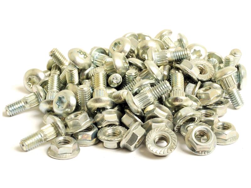 Agripak 50 un. Parafuso com porca M6 x 16mm Aplicavel em: 626407 (S.79398)