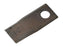 Faca - Faca torcida - 112x48x4mm - Orifício Ø21mm - Dt. - para Pottinger Aplicavel em: 434970 (S.79604)