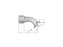 Parker Racord SAE 3/4'' x 48mm Ø 135° (6000psi) (S.7961612)