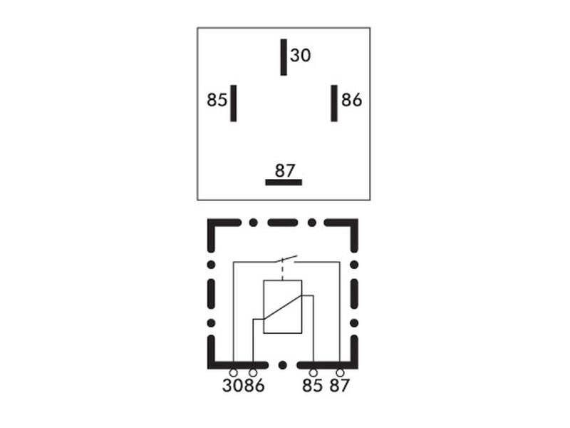 Relé 12V, 70A Aplicavel em: RL.74112 (S.79741)