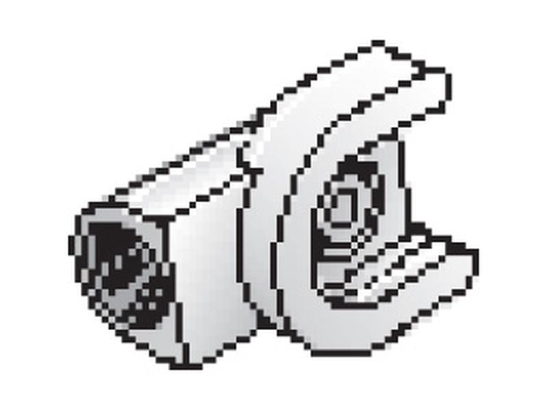 Agrafe lubrificacao 1/8 BSP - Slide on Connector (S.819)