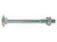 Parafuso c/porca para carroçarias, Tamanho: M12x40mm (DIN 603/555) (S.8297)