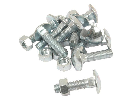 Parafuso c/porca para carroçarias, Tamanho: M12x50mm (DIN 601/934) (S.8299)
