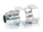 Adaptador hidráulico 3/4'' JIC Macho x 3/8'' BSP Fêmea giratória (S.8388)