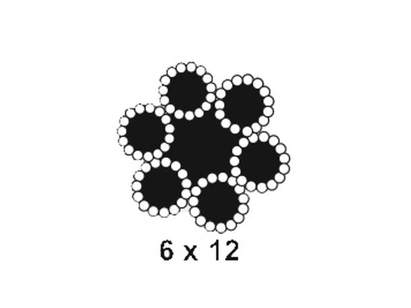 Cabo - Aço, Ø4mm x 99M (S.8474)